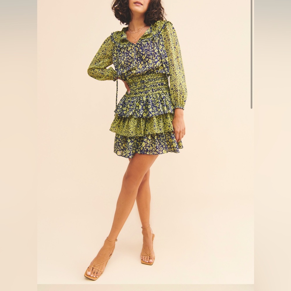 Current Air Floral Mini Dress